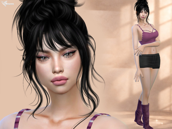 Alpha Daniele Delamard - The Sims 4 Custom Content