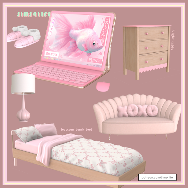 Mix Hada part 2 by simsfinds - The Sims 4 Custom Content