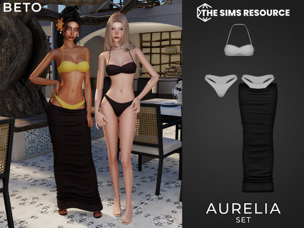 Alpha Aurelia Set by Beto_ae0 - The Sims 4 Custom Content