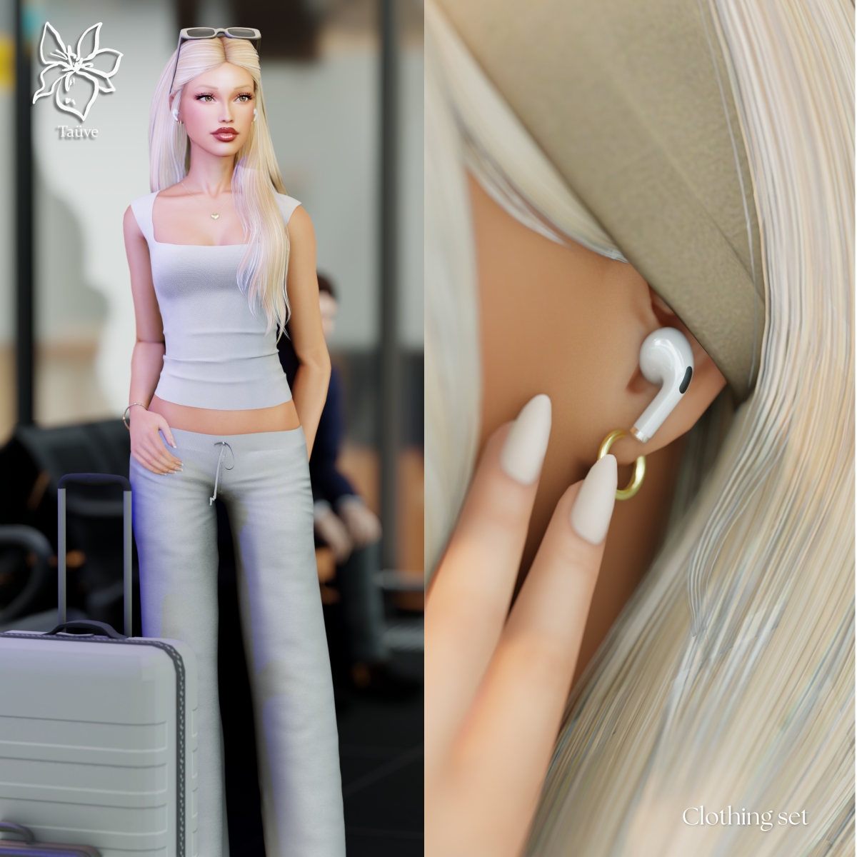 Maxis Match COMFY ESSENTIALS CLOTHING SET by simsfinds - The Sims 4 Custom Content