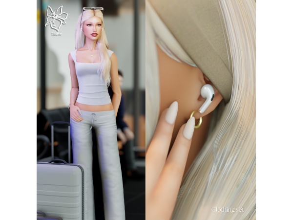 Maxis Match COMFY ESSENTIALS CLOTHING SET by tauve - The Sims 4 Custom Content