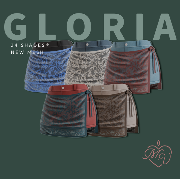 Maxis Match Gloria Skirt by simsfinds - The Sims 4 Custom Content