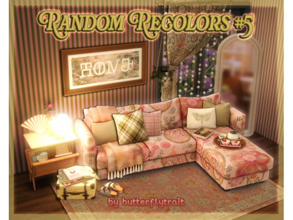 Maxis Match Random Recolors 5 by butterflytrait - The Sims 4 Custom Content