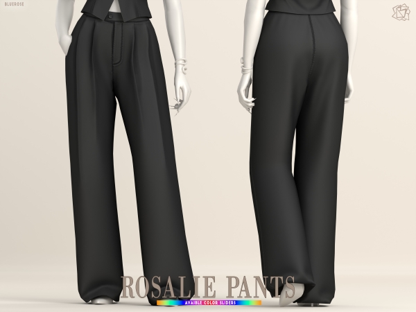 Mix Rosalie Mobwife Pants brsims - The Sims 4 Custom Content