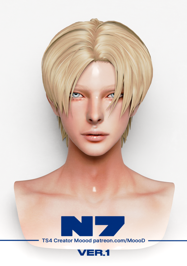 Maxis Match MoooD Maxis Match Hair N7 VER12 by simsfinds - The Sims 4 Custom Content