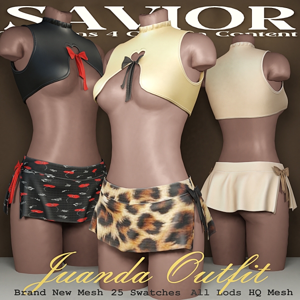 Alpha Svr_Cristy Juanda Outfit by saviorts4 - The Sims 4 Custom Content