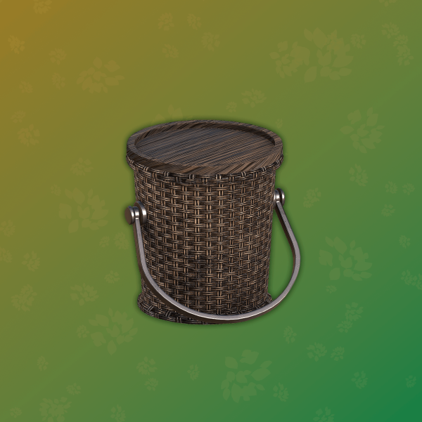 Mix ArwenK Wickery Functional Picnic Basket 9 (Outdoor Retreat) by arwenkaboom - The Sims 4 Custom Content