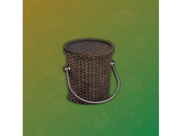 Mix ArwenK Wickery Functional Picnic Basket 9 (Outdoor Retreat) - The Sims 4 Custom Content