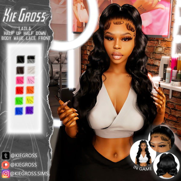 Alpha Laila by simsfinds - The Sims 4 Custom Content