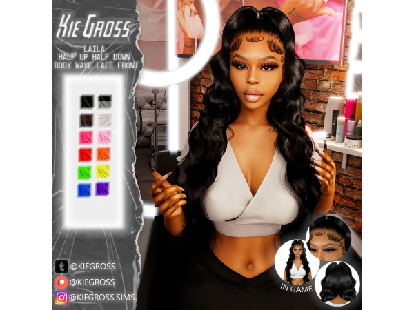 Alpha Laila by Kiegross - The Sims 4 Custom Content