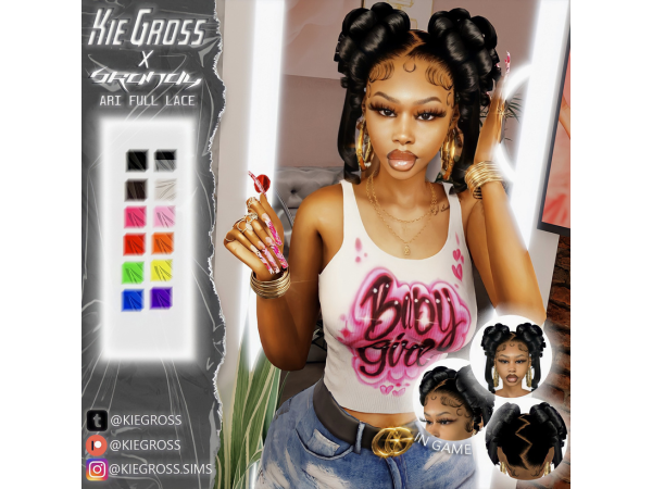 Alpha Kiegross X Brandysims 90's Part 2 by Kiegross - The Sims 4 Custom Content