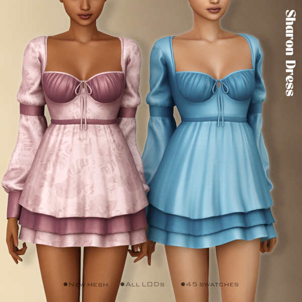 Alpha [Belaloallure] Sharon by simsfinds - The Sims 4 Custom Content
