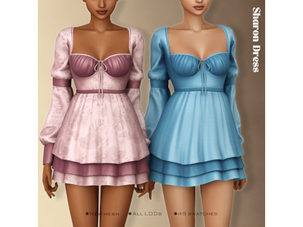 Alpha [Belaloallure] Sharon - The Sims 4 Custom Content