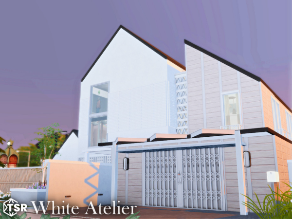 Maxis Match White Atelier l noCC - The Sims 4 Custom Content