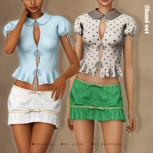 Alpha [Belaloallure] Shani by simsfinds - The Sims 4 Custom Content