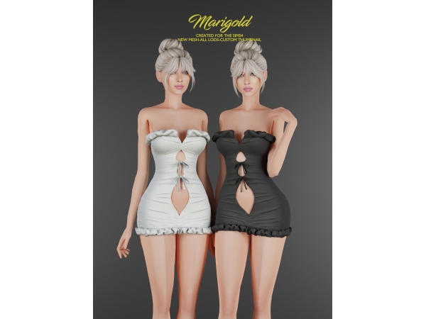 Alpha MARIGOLD TS4_VONYRSTEN - The Sims 4 Custom Content