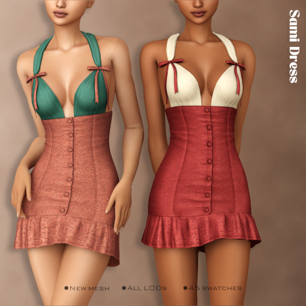 Alpha [Belaloallure] Sami by simsfinds - The Sims 4 Custom Content