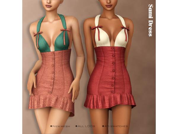 Alpha [Belaloallure] Sami - The Sims 4 Custom Content