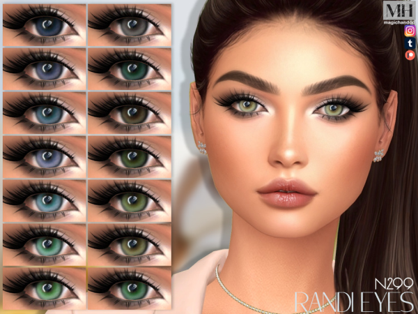 Alpha Randi Eyes - The Sims 4 Custom Content