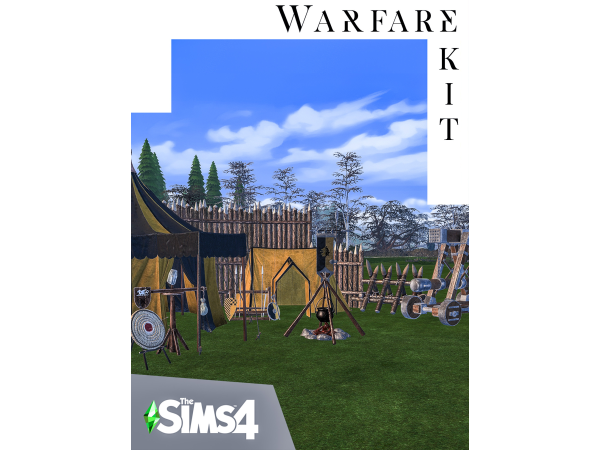 Maxis Match Warfare Kit by arthemissims - The Sims 4 Custom Content