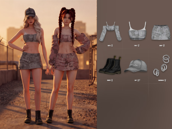 Alpha Eden Lookbook - The Sims 4 Custom Content