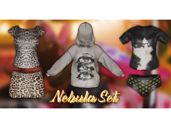 nebula set by marinaan - The Sims 3 Custom Content
