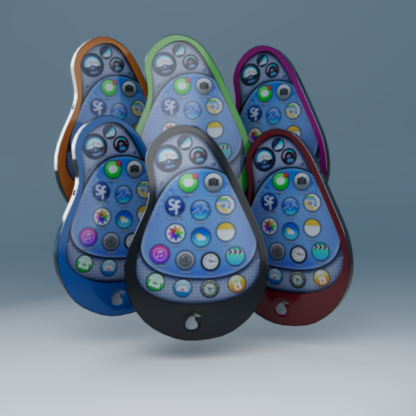 Maxis Match The Nickelodeon Pear Phone by shiroblack - The Sims 4 Custom Content