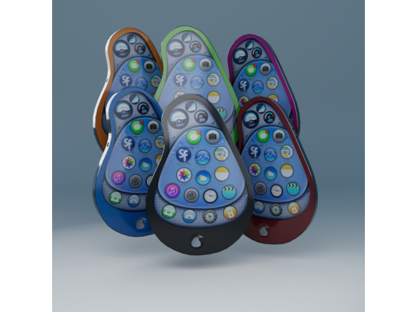 Maxis Match The Nickelodeon Pear Phone - The Sims 4 Custom Content