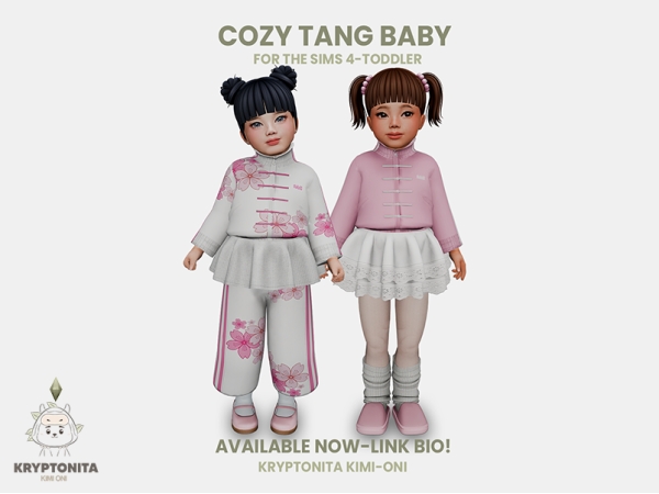 Maxis Match Cozy Tang Toddler - The Sims 4 Custom Content