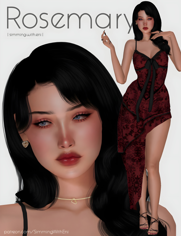 Alpha Rosemary Maeve by simsfinds - The Sims 4 Custom Content