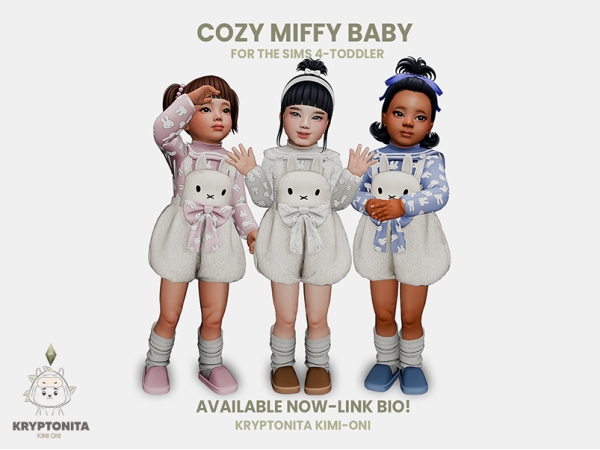 Mix Cozy Miffy Baby toddler - The Sims 4 Custom Content