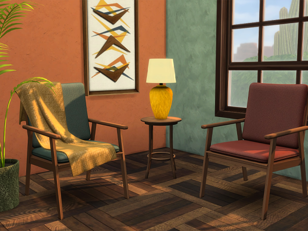 Alpha Mette in the Corner Set - The Sims 4 Custom Content