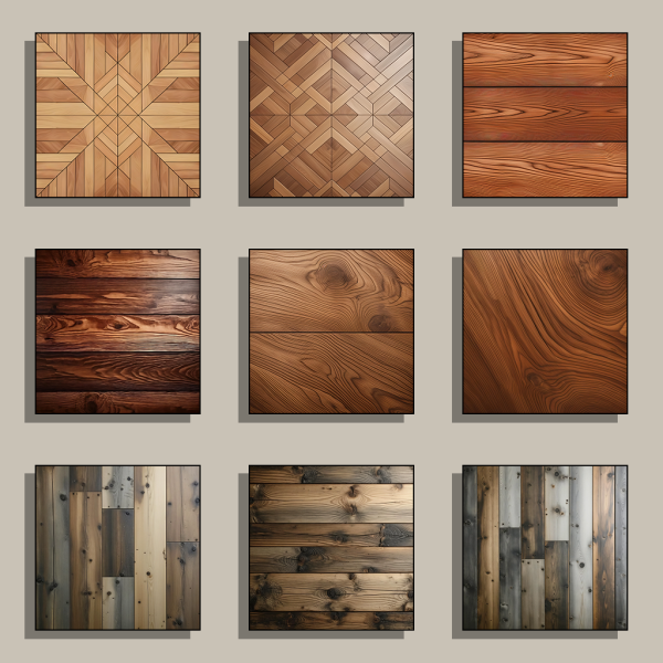 Alpha VERESK Wooden kitchen backsplash by simsfinds - The Sims 4 Custom Content