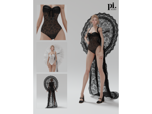Alpha Sabrina Carpenter's Bodysuit Cape Coachella 2026 (Patreon) - The Sims 4 Custom Content