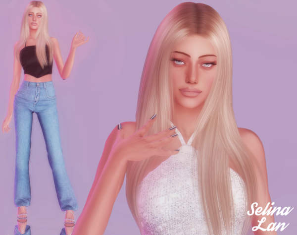Alpha Марина Пратлл by selinajabba - The Sims 4 Custom Content