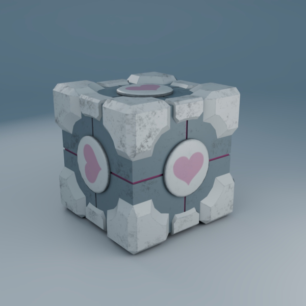 Maxis Match Portal Companion Cube by shiroblack - The Sims 4 Custom Content