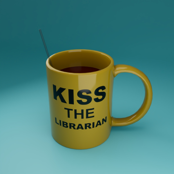 Mix Kiss the librarian mug by shiroblack - The Sims 4 Custom Content