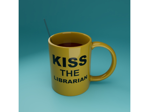 Mix Kiss the librarian mug by Shiroblack005 - The Sims 4 Custom Content