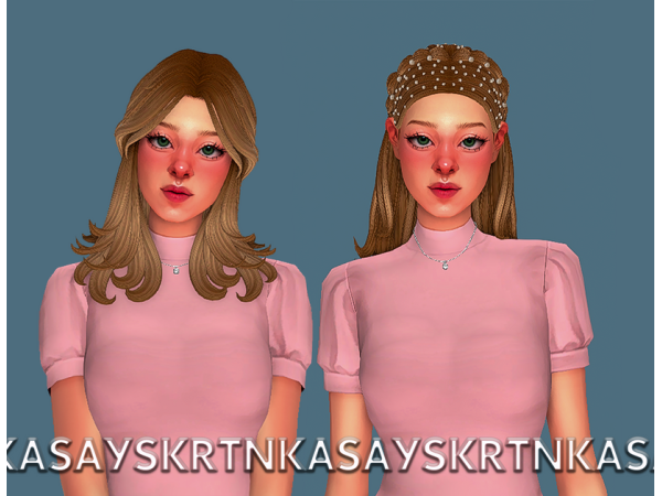 Maxis Match Hairstyle dump 3 by kartonkasays - The Sims 4 Custom Content