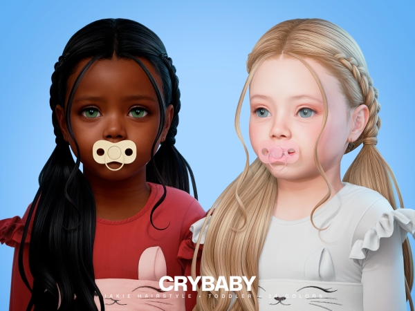 Maxis Match CRYBABY Jakie Hairstyle I Toddler - The Sims 4 Custom Content