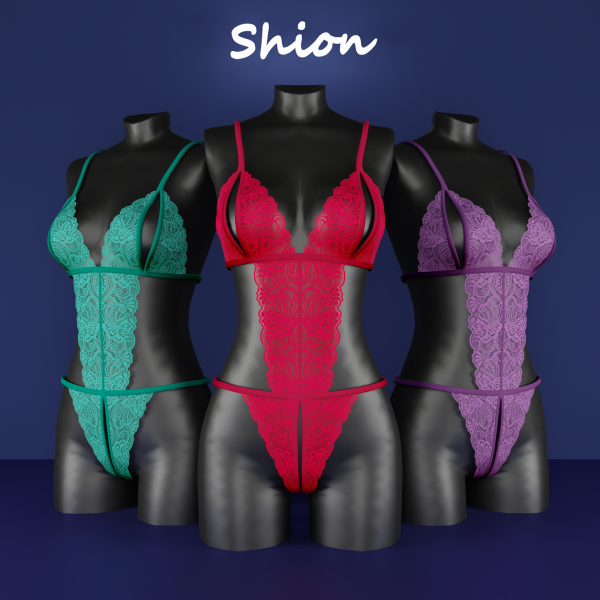 Alpha Shion Ran Lingerie by shion_sims - The Sims 4 Custom Content