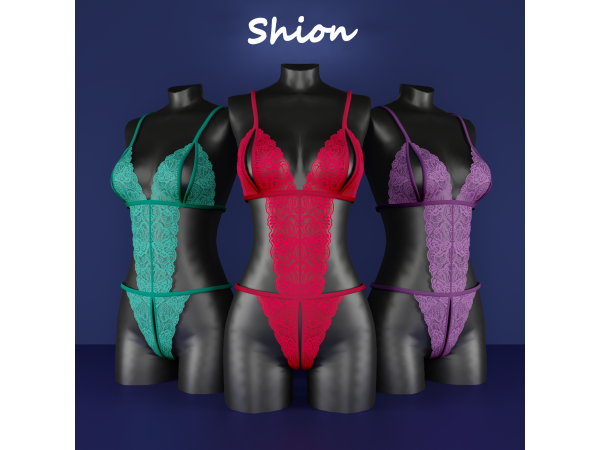Alpha Shion Ran Lingerie - The Sims 4 Custom Content