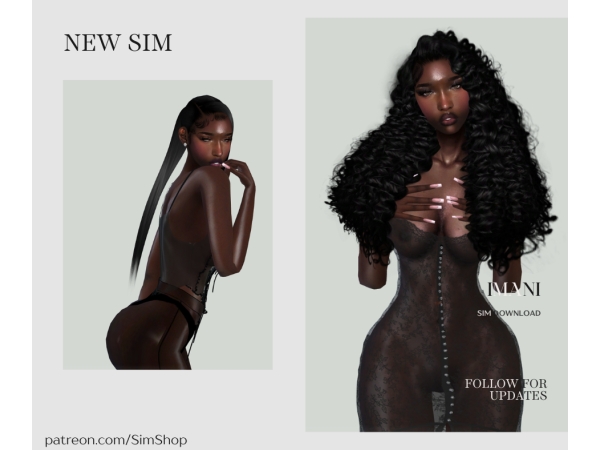 Alpha Imani Lorraine - The Sims 4 Custom Content