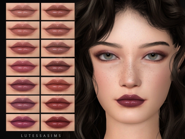 Alpha Roxane Lipstick - The Sims 4 Custom Content