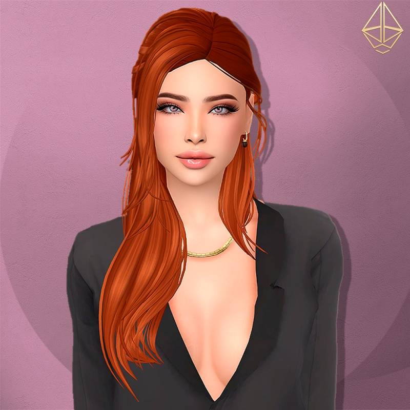 Maxis Match Lorandi maxis match hairstyle set by aurum - The Sims 4 Custom Content
