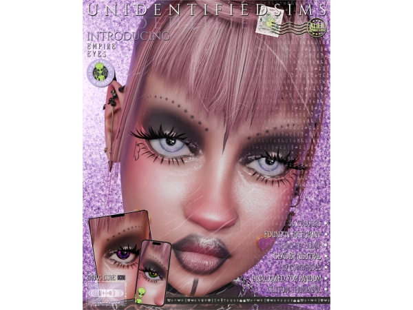 Mix Empire Eyes Issue 65 - The Sims 4 Custom Content