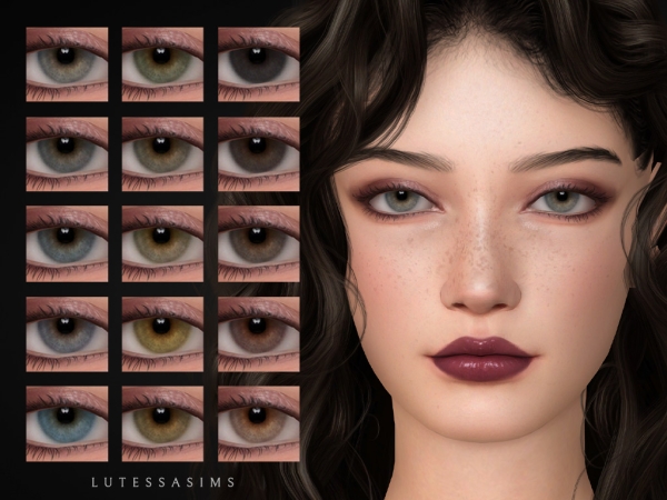 Alpha Roxane Contact Lenses - The Sims 4 Custom Content