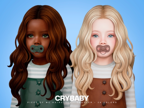 Maxis Match CRYBABY Piece Of Me Hairstyle I Toddler - The Sims 4 Custom Content