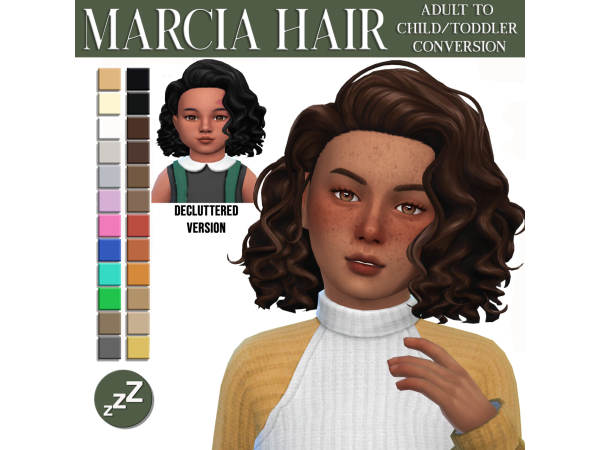 Maxis Match SIMSTROUBLE HAIR CONVERSIONS by sleepyz sims - The Sims 4 Custom Content