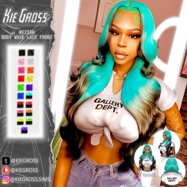 Alpha Keziah by simsfinds - The Sims 4 Custom Content